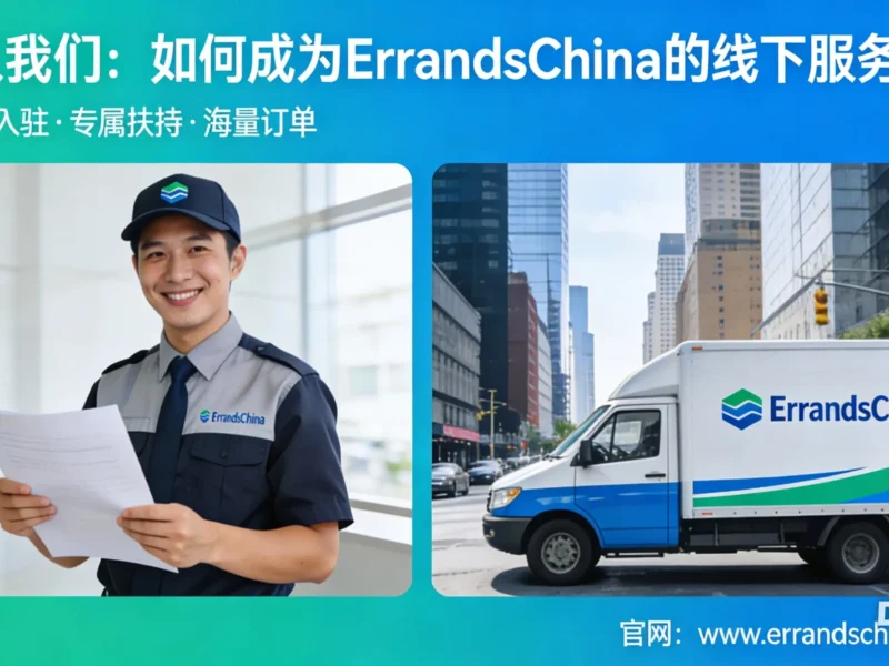 ErrandsChina 线下服务商招募指南特色图