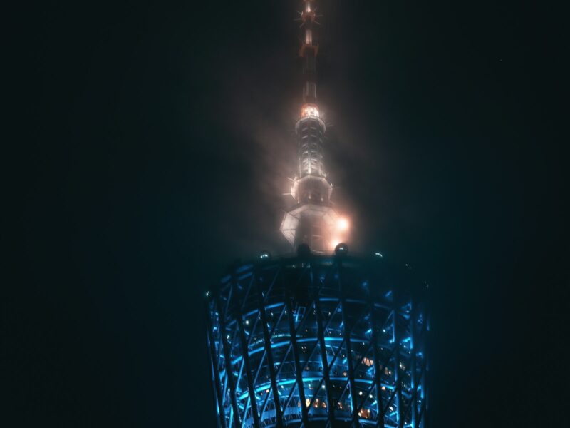 Torre de Cantón en Guangzhou, ciudad donde muchos expatriados transfieren la visa Z al cambiar de empleador